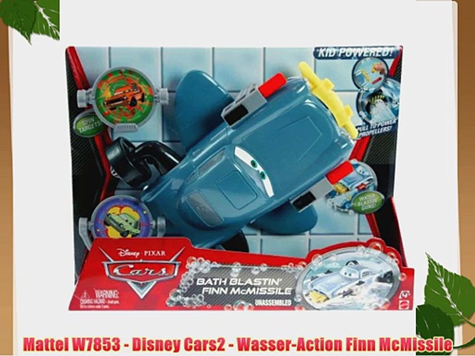 Mattel Fisher-Price Disney Cars W7853 - 2 Wasser-Action Finn McMissile