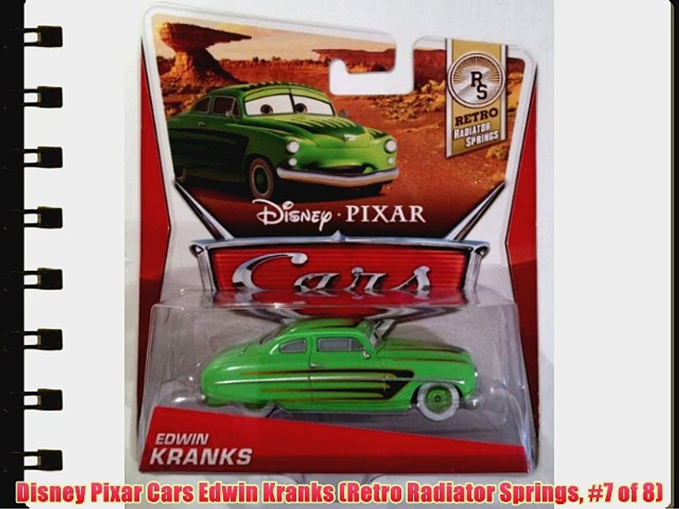 Disney Pixar Cars Edwin Kranks (Retro Radiator Springs #7 of 8)