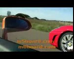 Ferrari F430 vs Lamborghini Gallardo  (Rolling Start)