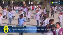 Hamas teaching Gaza children to hate state of Israel: new textbooks teach 'resistance to Israel'