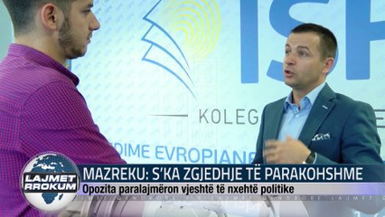 MAZREKU S’KA ZGJEDHJE TË PARAKOHSHME
