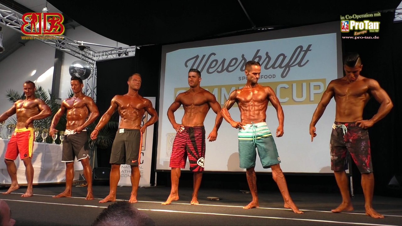 Men's Physique bis 175 cm - Weserkraft Summer Cup 2015
