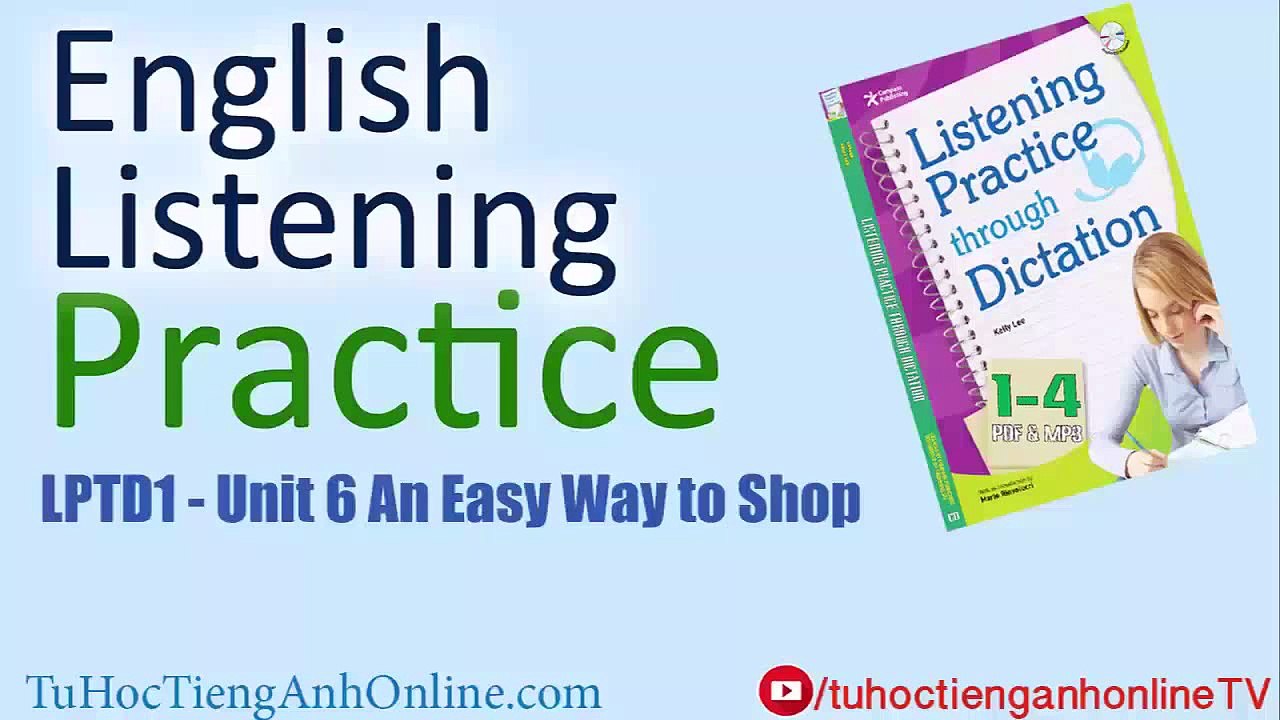 English Listening Practice Unit 6 - An Easy Way to Shop