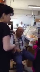 امراة تسرق نصف سوبرماركت une femme vole dans un supermarché