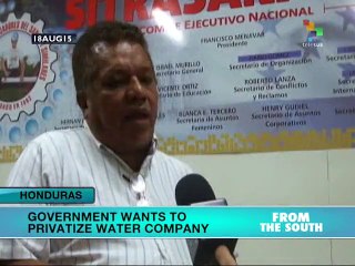 Honduras: Gov't Declares Nat'l Water Company Bankrupt