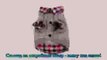 Dog Grid Sweater Puppy Warm Coat T-Shirt Pet