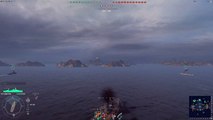 World Of Warships (Unforgettabl) Battleship: New York- why you never travel alone as a BB