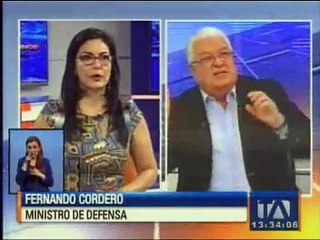 Ministro de Defensa justifica el uso de la Fuerza Militar