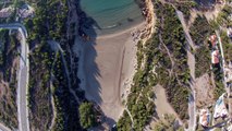 Plage de Cala Forn, L'Ametlla de Mar, Catalogne, Espagne