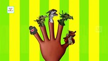 Dragon Animal Finger Family - Finger Family Song - 3D Animation Nursery Rhymes & Songs for Children