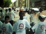 Kinder gegen Rassismus & für die Schließung des Lagers Möhlau, 30. Juli 2009