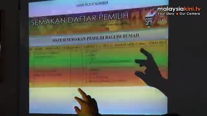 Group finds 84 voters with same old IC numbers