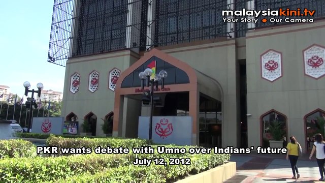 PKR wants debate with Umno over Indians' future
