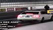 Tuned E63 BiTurbo V8 AMG vs Modded Mustang GT 5.0 - Drag Race Video - Road Test TV