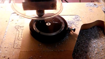 Usinage alu - interpolation circulaire