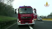 Firenze - Incidente stradale A1 Km 315 Sud (24.12.12)