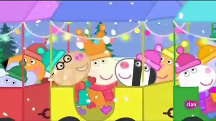 Peppa pig Castellano Temporada 3x51   La cabaña de Papá Noel