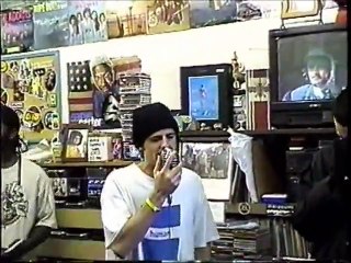 Amazing Eyedea Freestyle In-Store W  Slug & One Be Lo - Seattle, Wa. 2002
