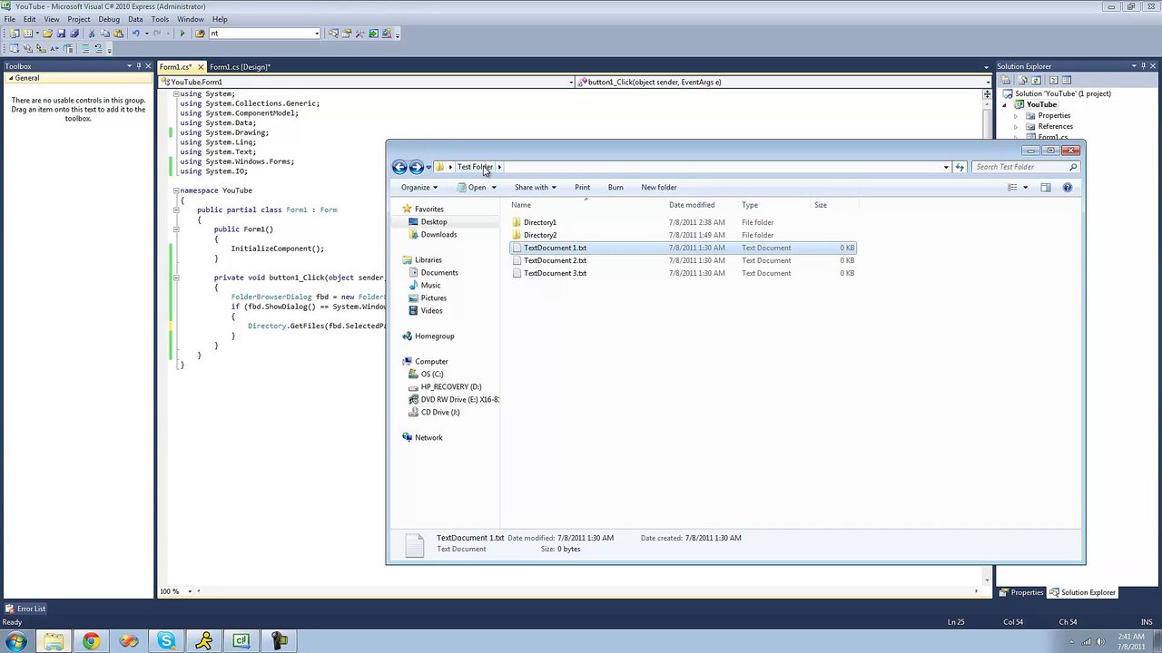 057 - Directory Class pt 1