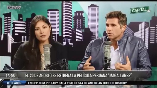 Entrevista a Christian Meier y Magaly Solier en 'CapitalTV'