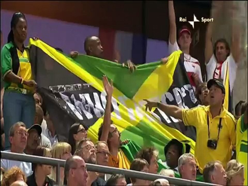 Finale 200 m - Mondiali Berlino 2009 - Usain Bolt WR 19.19