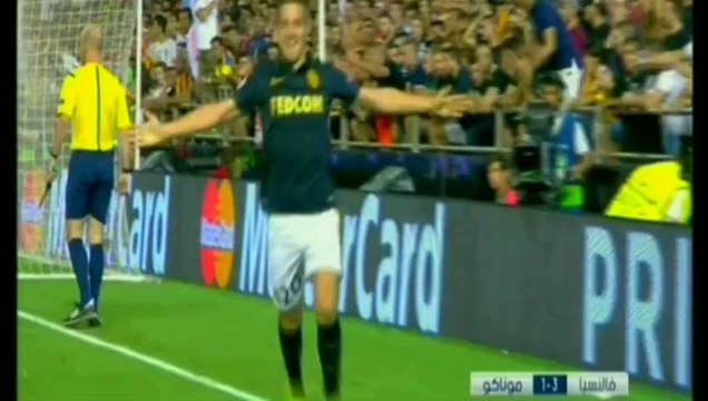 أهداف مباراة فالنسيا وموناكو في دوري أبطال أوروبا