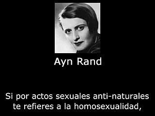 Ayn Rand on Homosexuality