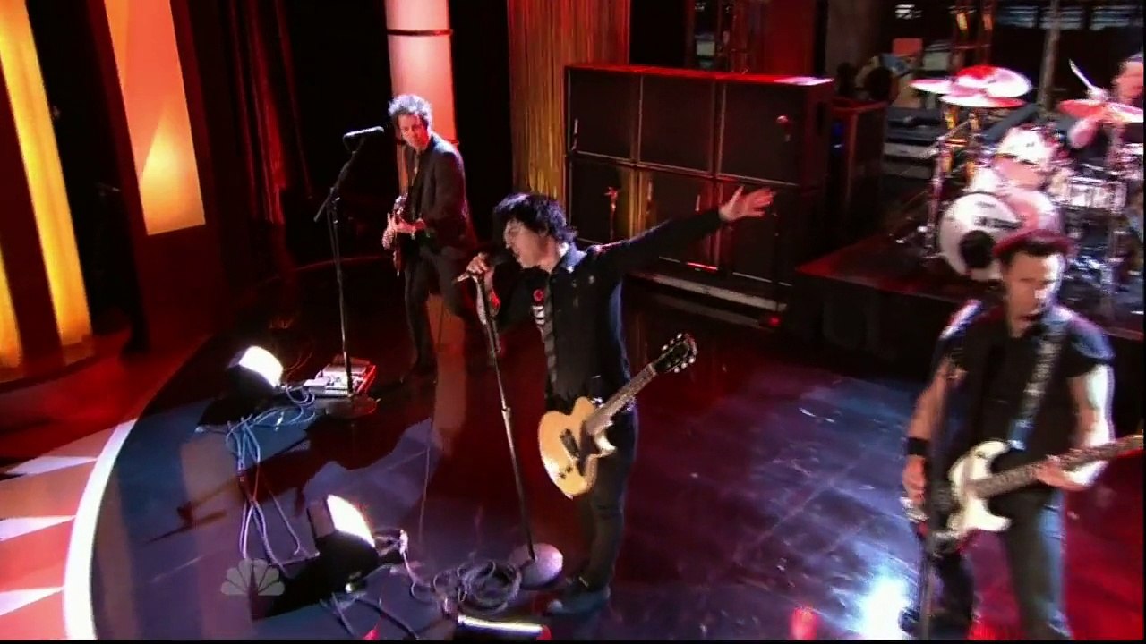 Green Day - Know Your Enemy (Live on Conan)