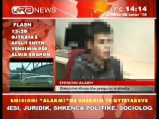 alarmi për sigurinë në shkolla