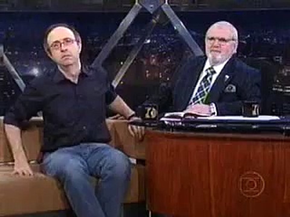Jornalista Reinaldo Azevedo no Programa do Jô  (Parte 2 de 3)