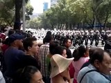 Desfile militar 16 sept 2012 banda de guerra marina (México)