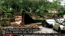 Al menos 250 muertos en Teresópolis, la ciudad más afectada por lluvias en Brasil suma