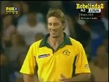 Cricket Funny Moment  Billy Bowden showing red card to Glen McGrath