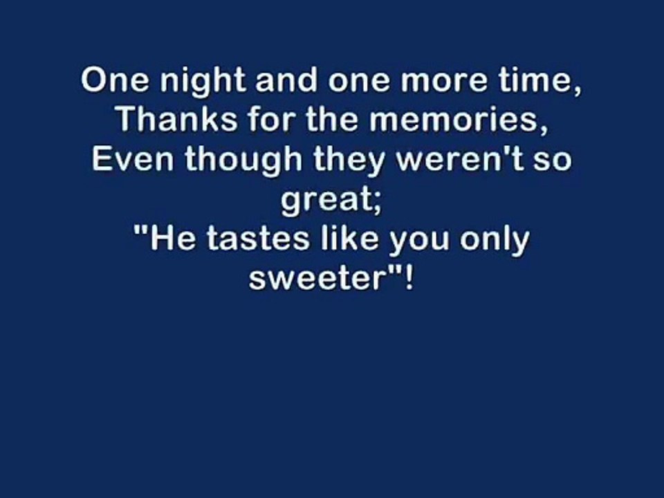 Fall Out Boy - Thanks For The Memories   lyrics with song