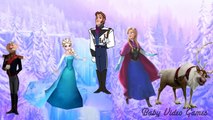 Frozen Finger Family Elsa Daddy Finger Nursery Rhymes for Children and Babies
