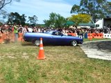 XC faclon ute burnout morrinsville burnouts 2010