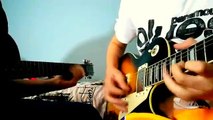 Dual Guitar Solo Jam 3 (Yu-Gi-Oh GX Intro Cover) Epiphone Les Paul Standard  Epiphone Les Paul