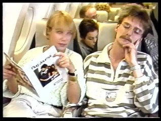 Hapag-Lloyd Airbus A310-200 Hannover - Fuerteventura, 1988 commercial! [AirClips full flight series]