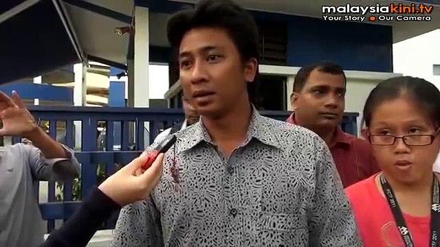 BERSIH: Exco Pemuda PKR (AMK) ditahan polis