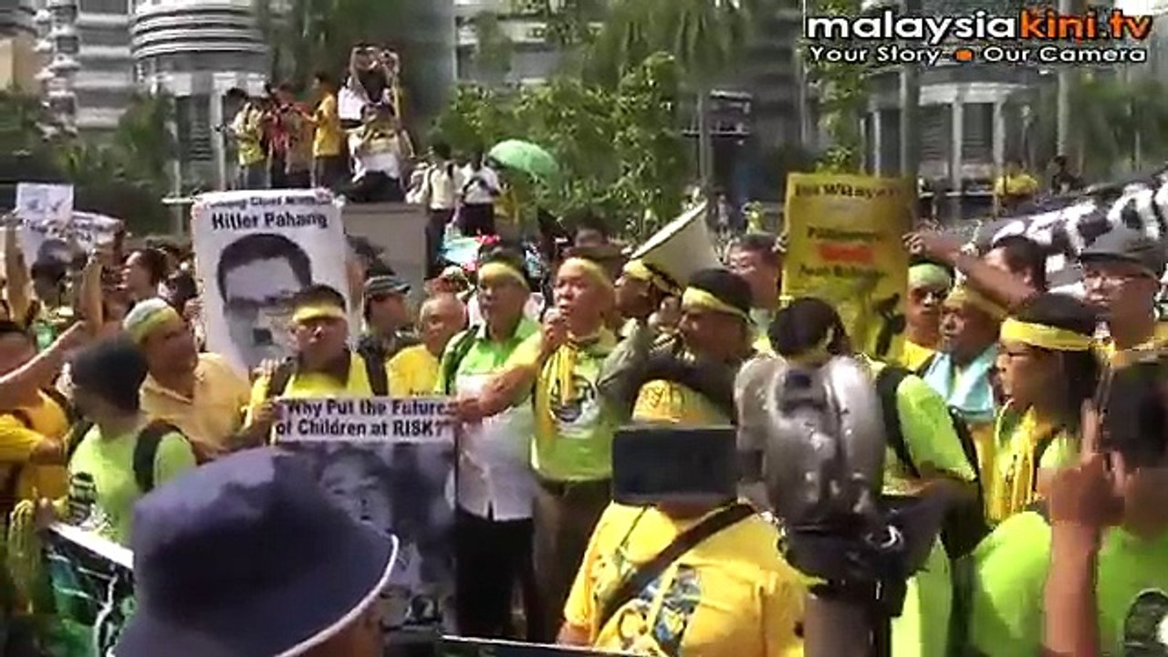 Himpunan Hijau menuju ke Dataran Merdeka