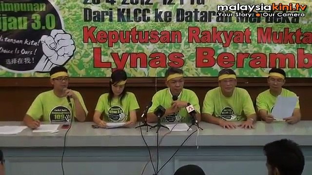 Himpunan Hijau - We will meet at KLCC as planned