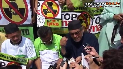 下载视频: 200 gather at Dataran Shah Alam for anti-Lynas protest