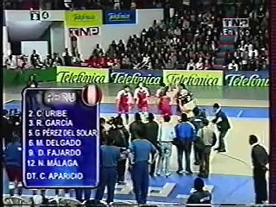 PERÚ VS BRASIL - VOLEY MASTER 2001
