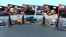 Star Wars Disney Pixar Cars Doc as Obi Wan, Luigi as C 3PO, Ramone as Han Solo, Filmore Chewbacca