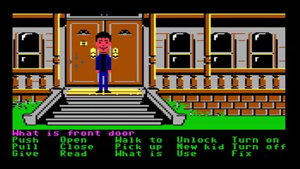 Maniac Mansion Part 2 Starting The Game