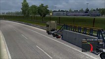 Avião decolando no Euro Truck Simulator 2 DLC Going East