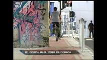 Ciclista mata idoso em ciclovia no centro de São Paulo