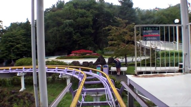 Super Coaster Roller Coaster Front Seat POV Onride Lina World Japan