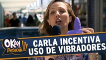 Carla Cecarello incentiva o uso de vibradores