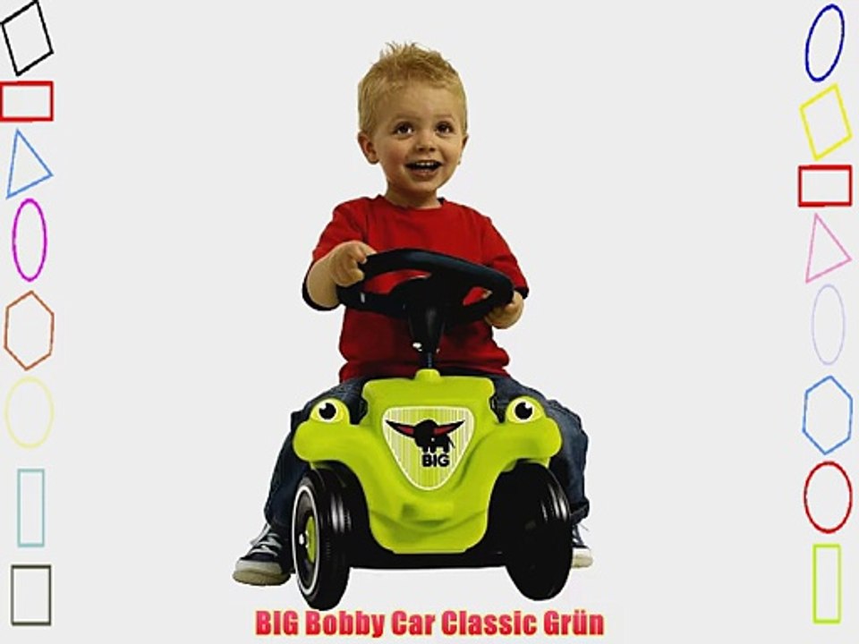 BIG Bobby Car Classic Gr?n mit viel Zubeh?r